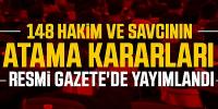 Hakim ve savcı adayı atamaları Resmi Gazete'de