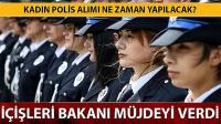 Bakan Soylu: 3 bin kadın polis alacağız