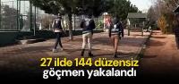 Muğla ve 26 ilde kimlik denetimi: 144 düzensiz göçmen yakalandı