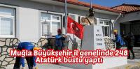 Büyükşehir İl Genelinde 248 Atatürk Büstü Yaptı