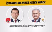 23 Haziran İstanbul seçimlerinde hangi parti hangi adayı destekleyecek?