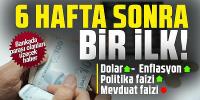 Bankaların mevduat faizi oranlarında 6 hafta sonra bir ilk!