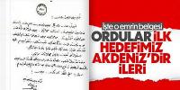 30 Ağustos Zaferi sonrası Atatürk'ün verdiği emir