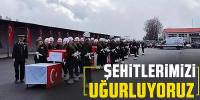 Şehitlerimiz memleketlerine uğurlandı...