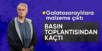 Mourinho, Galatasaray derbisi sonrası basın toplantısına katılmadı