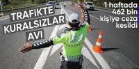 Trafik ekipleri 1 haftada 3 milyona yakın aracı denetledi