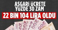 Yeni asgari ücret açıklandı: 22 bin 104 lira 