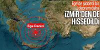 Ege Denizi'nde 5.2 büyüklüğünde deprem! İzmir de sallandı