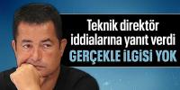 Fenerbahçe Asbaşkanı Acun Ilıcalı'dan teknik direktör açıklaması