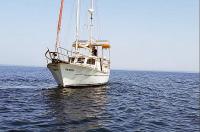 Çalınan Yunan bayraklı tekne Gündoğan açıklarında bulundu