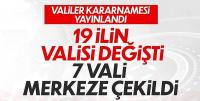  Valilik kararnamesi yayımlandı