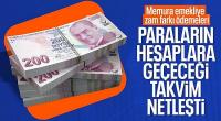 Zamlı maaşlar ödenmeye başlıyor