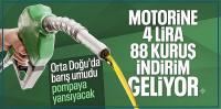Petrol fiyatları çakıldı: Motorine 4 lira 88 kuruşluk indirim bekleniyor