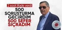 Şüpheli sıfatıyla ifade veren Melih Gökçek'ten adliye çıkışında ilk açıklama: Adaletten endişem yok