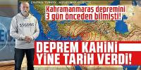 Deprem Kahini Frank Hoogerbeets yine tarih verdi!