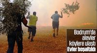 Bodrum’daki orman yangını tehlikeli boyuta ulaştı 