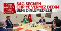 Davuoğlu: En son tercihim seçime CHP listelerinden girmekti