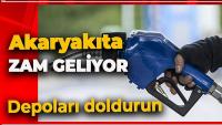 Kötü haber geldi, akaryakıta zam geliyor!