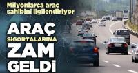 Trafik sigortalarına zam geldi