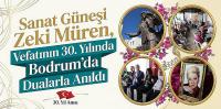 Sanat Güneşi Zeki Müren, Vefatının 30. Yılında Bodrum’da Dualarla Anıldı