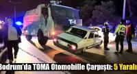  TOMA ile otomobil çarpıştı: Hemde Beyaz Toros