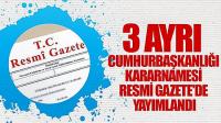 Cumhurbaşkanlığı kararnamesi Resmi Gazete'de