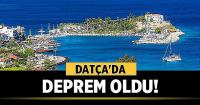 AFAD duyurdu: Datça'da 4.4 büyüklüğünde deprem!