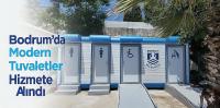 Bodrum'da Modern Tuvaletler Hizmete Alındı