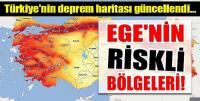 Türkiye'nin deprem haritası güncellendi 