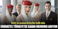 Emirates Havayolları Türkiye'de kabin görevlisi arıyor!