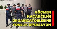 Muğla ve 14 ilde göçmen kaçakçılığı organizatörlerine operasyon