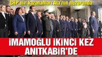 CHP'li tüm belediye başkanları Anıtkabir'de