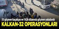 1626 düzensiz göçmen yakalandı