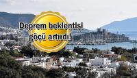 Deprem beklentisi göçü artırdı! İstanbullu gözünü Bodrum'a dikti...