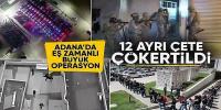 12 ayrı uyuşturucu suç çetesi çökertildi