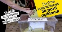 YSK Başkanı Yener: Yerel seçimlere 36 siyasi parti katılacak