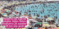 Bodrum'da bayram yoğunluğu