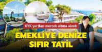 Emekliye denize sıfır tatil