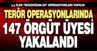 34 ilde BOZDOĞAN-30 operasyonu