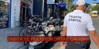 BODRUM'DA ZABITA VE POLİSTEN ORTAK ÇALIŞMA