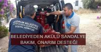 BELEDİYEDEN AKÜLÜ SANDALYE BAKIM, ONARIM DESTEĞİ