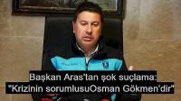 Başkan Aras, Osman Gökmen’e Ateş Püskürdü