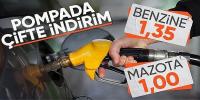 Benzine ve motorine indirim geliyor