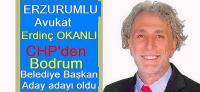 Erdinç Okanlı, Bodrum Belediye başkan aday adayı oldu