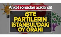 İşte partilerin ve adayların oy oranları