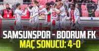 Samsunspor 4-0 Bodrum FK 