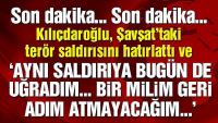 Saldırının ardından Kılıçdaroğlu’ndan ilk açıklama! ‘Bir milim geri adım atmayacağım’