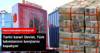 Ziraat Bankası, Kulüplerin Bütün Borçlarını Kapatacak