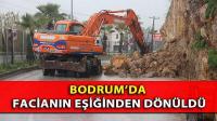 Bodrum’da facianın eşiğinden dönüldü