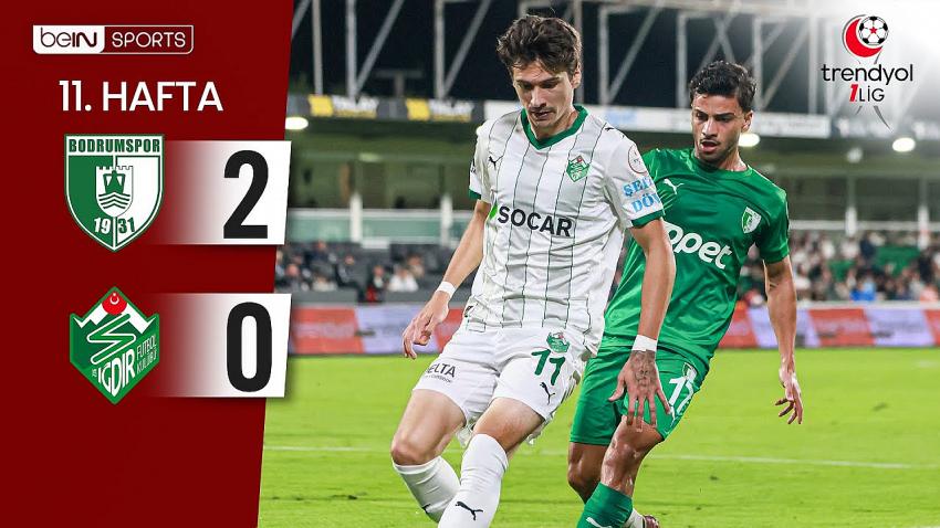 Bodrum FK, Iğdır FK’yı 2-0